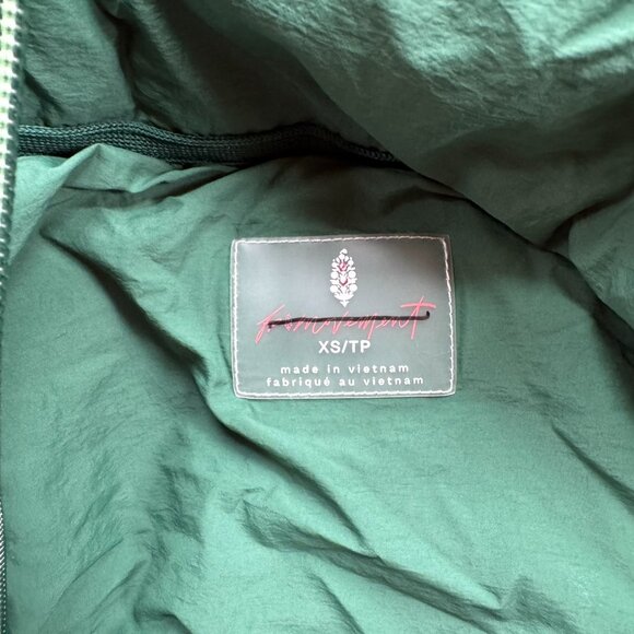 NWT Free People Pippa Packable Puffer Jacket Green FP Movement XS - Picture 7 of 10